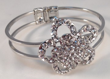 Beugel Armband strass