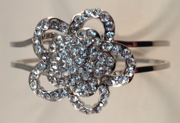 Beugel Armband strass