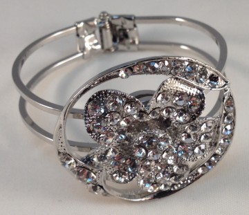 Beugel Armband strass