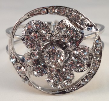 Beugel Armband strass