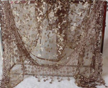 Driehoek sjaal van kant