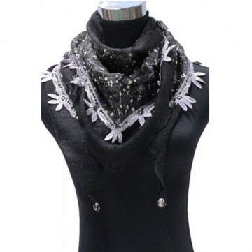 Trendy driehoek sjaal