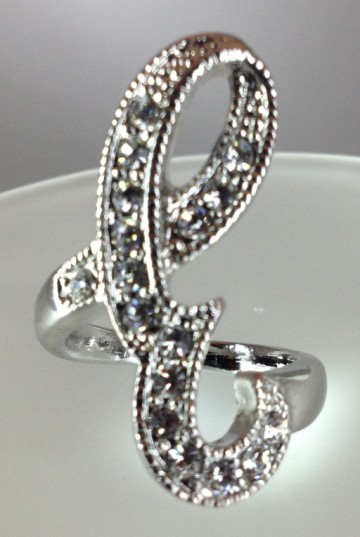 Ring met strass