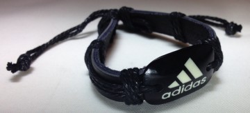Lederen armband sport