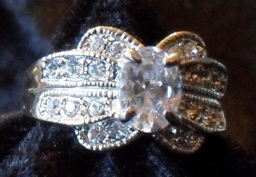 Ring met strass