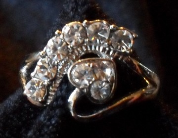 Ring met strass