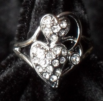 Ring met strass